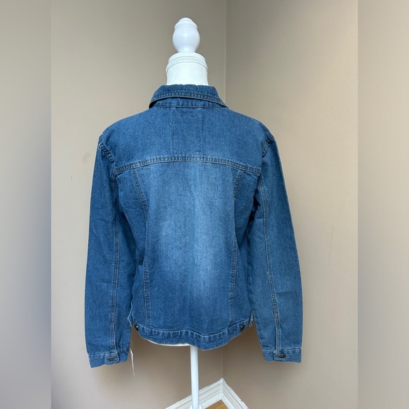 NWT Moto Gear Denim Jacket - Picture 2 of 8